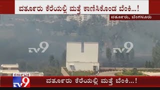 Massive Fire Breaks Out At Grasslands Around Varthur Lake In Bengaluru