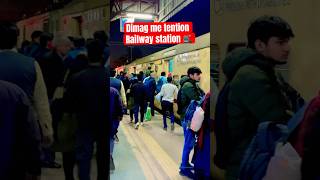 #like #video #railway #station #railbridge Railway station very crowded for holy place