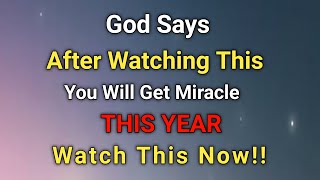 God is saying to you🌠 You will get miracle this year🌟 universe message