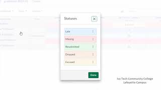 IvyLearn New Gradebook for Faculty