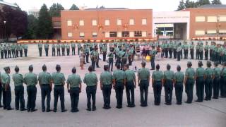 Retreta floreada. Colegio Guardias Jóvenes.