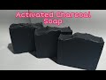 Activated Charcoal Soap - Cold Process Soap - barbie's craft