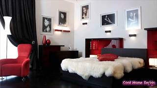 Red Black and White Bedrooms