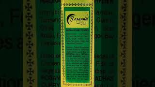 ROSANNA BRAND MADRAS CURRY POWDER 250 GMS