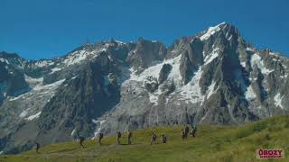 Trekking wokół Mont Blanc w Alpach