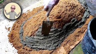 Amazing XXL Concrete Garden Decoration - DIY - Eye Catcher