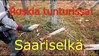 Saariselkä, Roskia tunturissa Urho Kekkosen Kansallispuisto poroaita