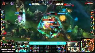 Best Action in《LOL》2015 LMS 夏季升降賽 Day1 GarenaTW playing League of Legends on Riot Games 1