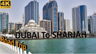 Driving Tour 4K [Port Saeed, Deira - Red Castle Hotel Sharjah] #dubai #sharjah #uae