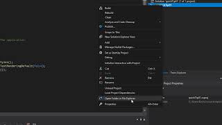 QuickTip: Visual Studio - Save Folders and Projects