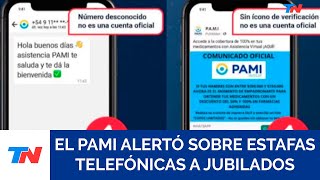 ESTAFAS TELEFÓNICAS I Advierten que están usando logos y datos del PAMI para cometer fraudes