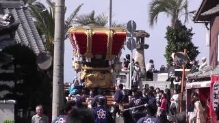 南あわじ市阿万亀岡八幡神社春祭り 本宮　東町２　平成23年度