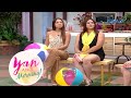 Sharmaine Arnaiz at Aubrey Miles, nag-agawan ng mga beach BALLS! (Yan ang Morning!)