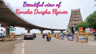 Kanaka Durgha Flyover || కనకదుర్గ వారధి ,గుడిగోపురం కృష్ణా నది చూడడం చాల ఆనందం || Saradha akka