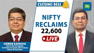 LIVE: Markets Trade Volatile! Nifty Above 22,550, Sensex Near 74,100 | Closing Bell