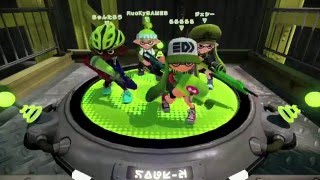 スプラトゥーン・ガチヤグラノックアウト・ジェッカス・ハコフグ倉庫・ダイオウでカウント進めてごり押し