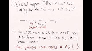 Sequence Notation and Subscripts Explained