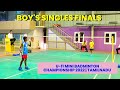 U-11 MINI BADMINTON CHAMPIONSHIP 2022 😍| BOY'S SINGLES FINALS🔥| TAMILNADU - INDIA