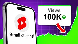 0 ➜ 100k Views as Small Channel: YouTube Shorts Strategy