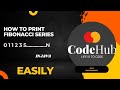 How to Print Fibonacci Series in Java | Step-by-Step Java Tutorial for Beginners | fibonacci series