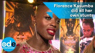 Florence Kasumba did all her own stunts in Black Panther movie!