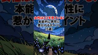 【毎日更新】女性はここを見ている！本能的に男性に惹かれるポイント5選 # 恋愛相談 #恋愛心理 #恋愛 #shorts #ショート#モテる