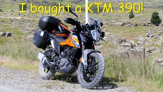 I bought a KTM 390!!!