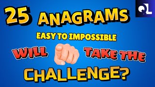 NEW Anagrams Quiz Game | How Many Will You Solve?
