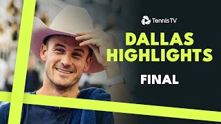 Tommy Paul vs. Marcos Giron For The Title 🏆 | Dallas 2024 Final Highlights