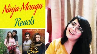 India Girl Reacts on Khaani [OST] Feroze Khan - Sana Javed | Rahat Fateh Ali Khan | Ninja Monga