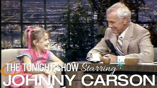 Drew Barrymore's Classic First Appearance | Carson Tonight Show