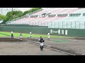 2017年 高校野球鹿児島大会　加治木高校対樟南高校の試合