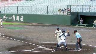 2017年 高校野球鹿児島大会　加治木高校対樟南高校の試合