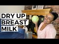 HOW TO COMPLETELY AND QUICKLY DRY UP YOUR BREAST MILK IN 3 DAYS!