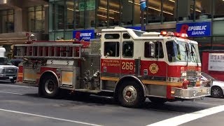 PFD Battalion 4, Ladder 9 & Engine 43 Responding