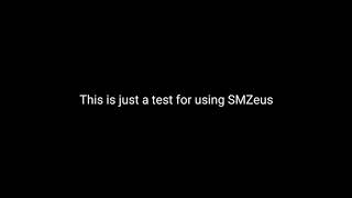 A test for using SMZEUS