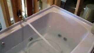 the Whirlpool tub test day!