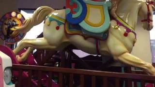 Big rocking horse at chuck-e-cheese