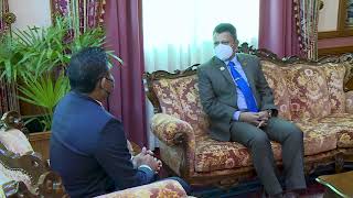 High Commissioner of Bangladesh pays courtesy call on Vice President