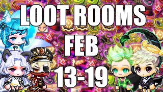 MapleStory Loot Rooms - February 13-19