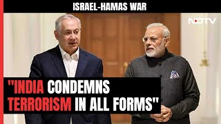 Israel Hamas War | "India Stands Firmly With Israel," PM Modi Says After Netanyahu Calls Him
