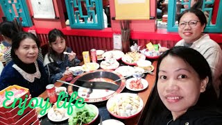 Especial Day of CNY [ Eating hotpot at Restaurant [Bonding with them /bettypascuaagbayani