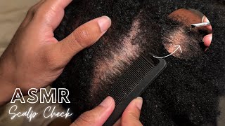 ASMR Scalp Scratching + White Hair Plucking to help you relax💆🏽‍♀️✨