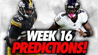 NFL Week 16 Predictions for EVERY GAME!! | NFL Week 16 Preview