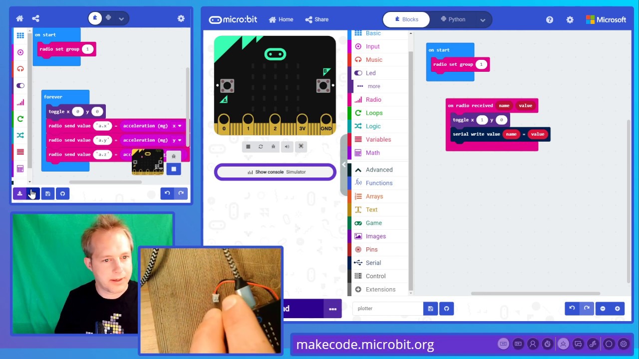 Makecode For Micro Bit Data Logging Youtube