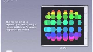 IDA2013 - Representing Ganglion cell distributions using Hexagonal Cellular Automata