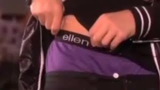 SHOCKING : Justin Bieber Flashes His Underwear | The Ellen DeGeneres Show TODAY