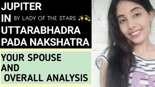 JUPITER IN UTTARABHADRAPADA NAKSHATRA IN VEDIC ASTROLOGY