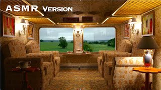 Victorian Train Cabin Ambience - A Ride in the English Countryside - 3hrs (Study, Work, Focus, ASMR)