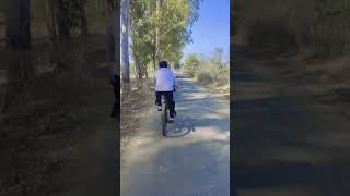 ਸਾਈਕਲ ਚਲਾਉਣ ਵਾਲਾ ਕਿੰਨਾ ਖ਼ਤਰਨਾਕ ਹੋ ਸਕਦਾ😂😂😂😂 #cycleing #cycle #cyclegears #fitnesscycleing #fitness